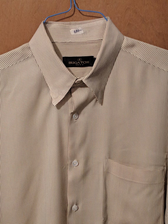 Bugatchi Uomo Short Sleeve Shirt Large