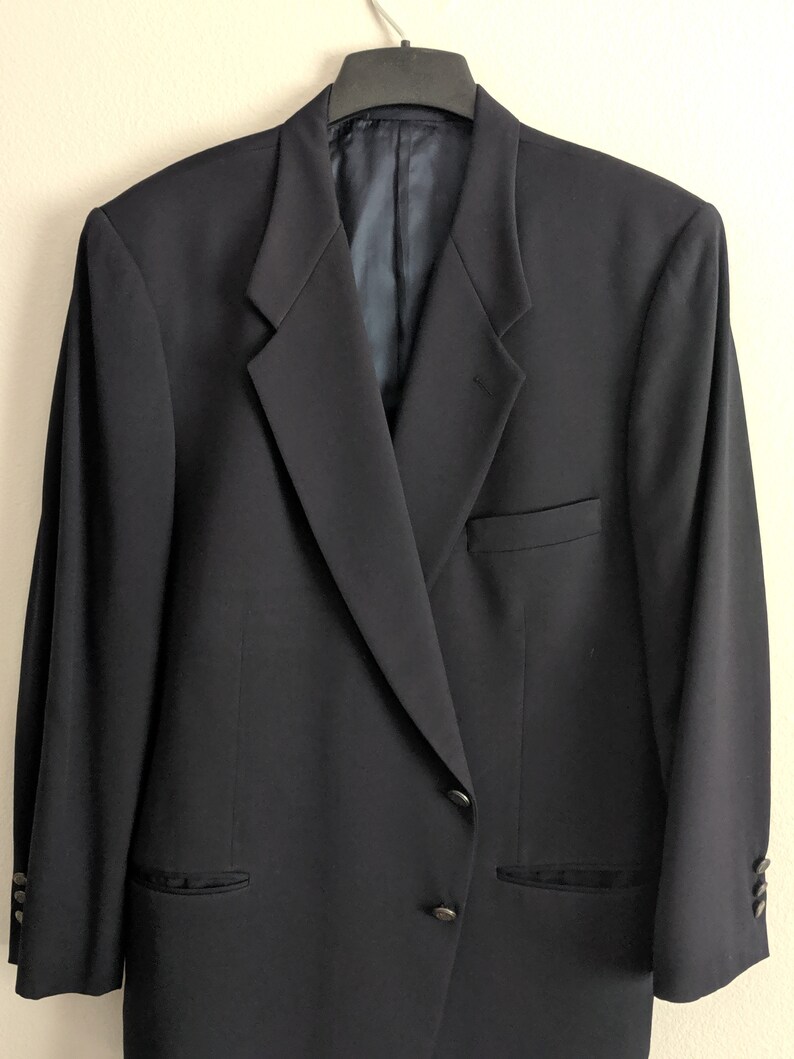 Charles Jourdan Classic Blue Blazer Size 46R