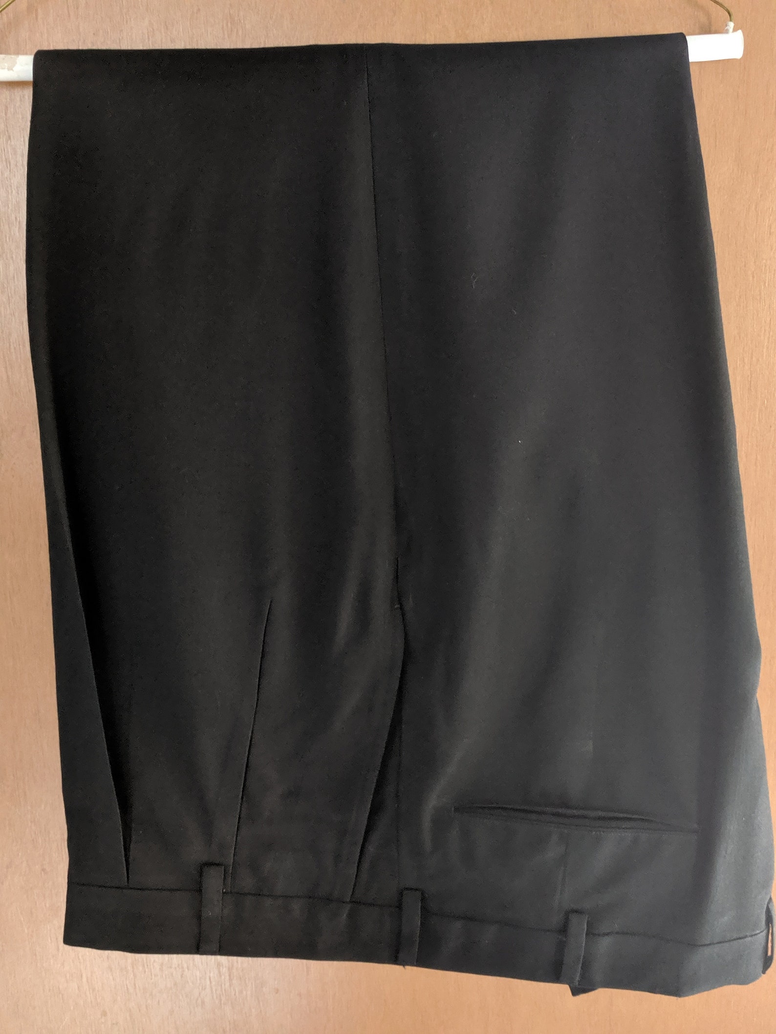 pleated and cuffed dress pants