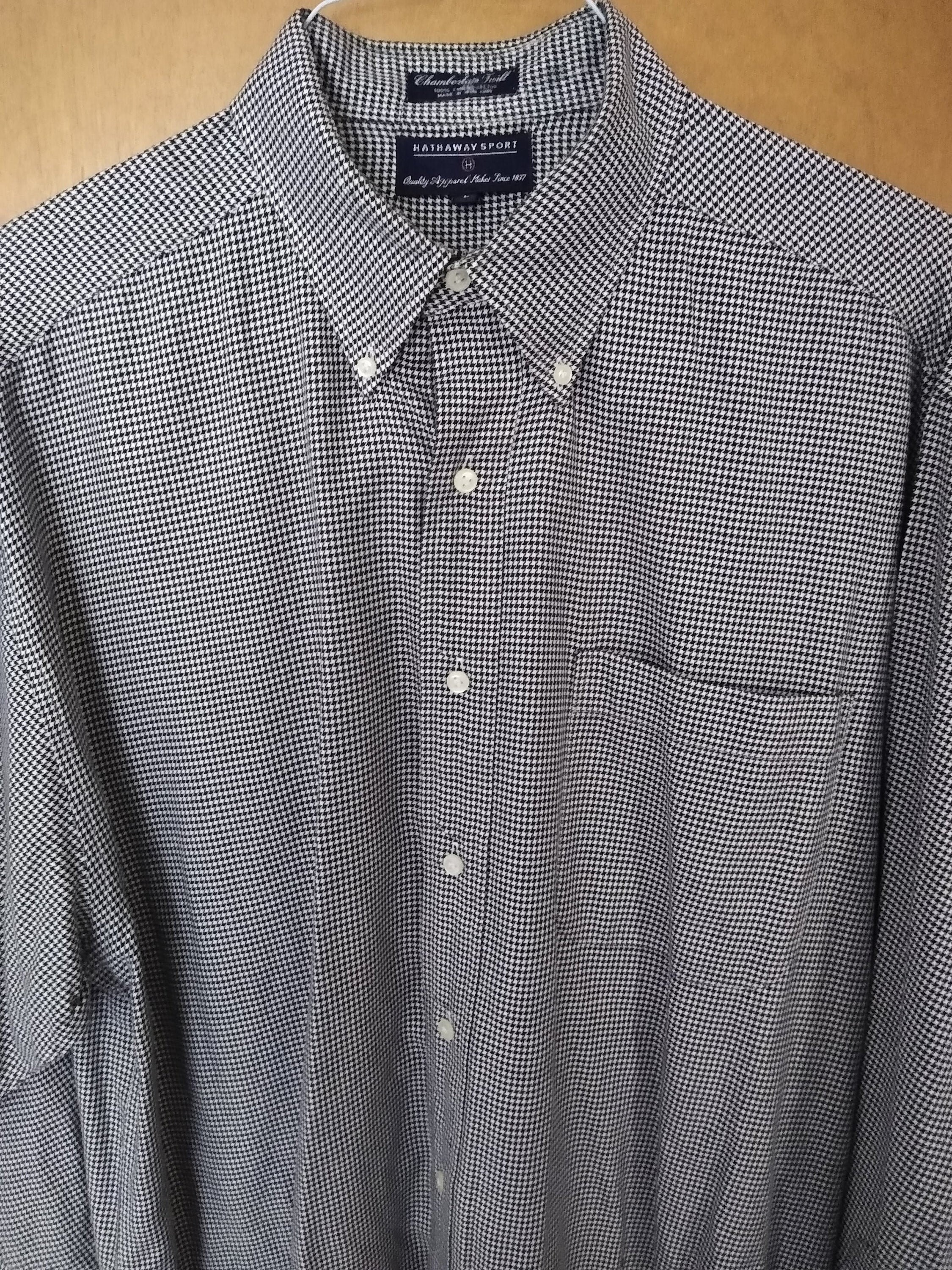 Chemise Habillée Homme Hathaway - Taille 16,5 - Manches 34/35 - Occasion Très Bon état