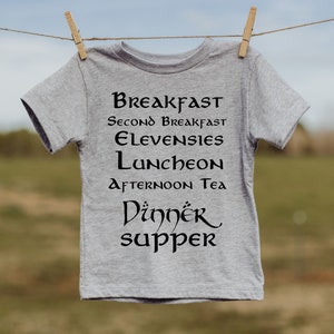 Second Breakfast Toddler Shirt - Cute Kids Tee - Kids T-Shirt