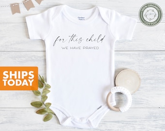 Announcement IVF Baby Onesie®: Religious Organic Cotton