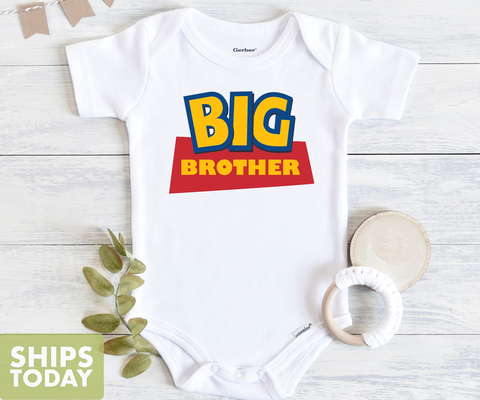 toy story big brother onesie