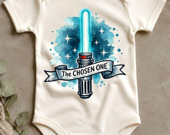 The Chosen One Onesie® - Sci-Fi Galaxy Fantasy Baby Bodysuit