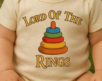 Halfling Baby Bodysuit | Stacking Rings Parody Onesie®