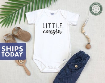 Little Cousin ONESIE® - Cute Little Cousin Baby ONESIE® - Cute Cousin Gift - Organic Cotton Baby ONESIE®