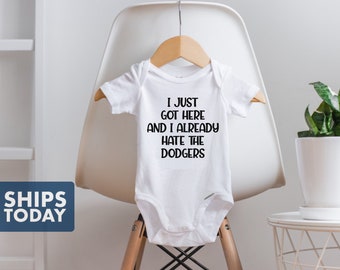 Keep Calm And Hate The Dodgers T-Shirt | SF Giants Fan Shirt, Brown, Size 3XL - View #6