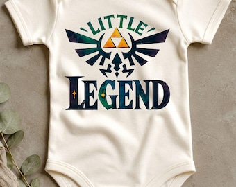 Little Legend Gamer Baby Onesie® - Nerdy Fantasy Baby Bodysuit