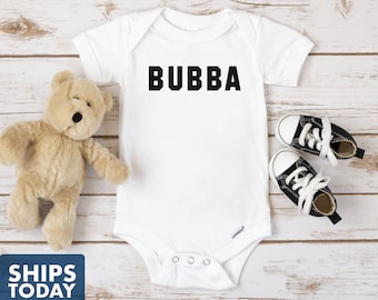 Bubba Onesie® - Bubs Onesie® - Boy Onesie® - Trendy Boy Onesie® - Brother Onesie®