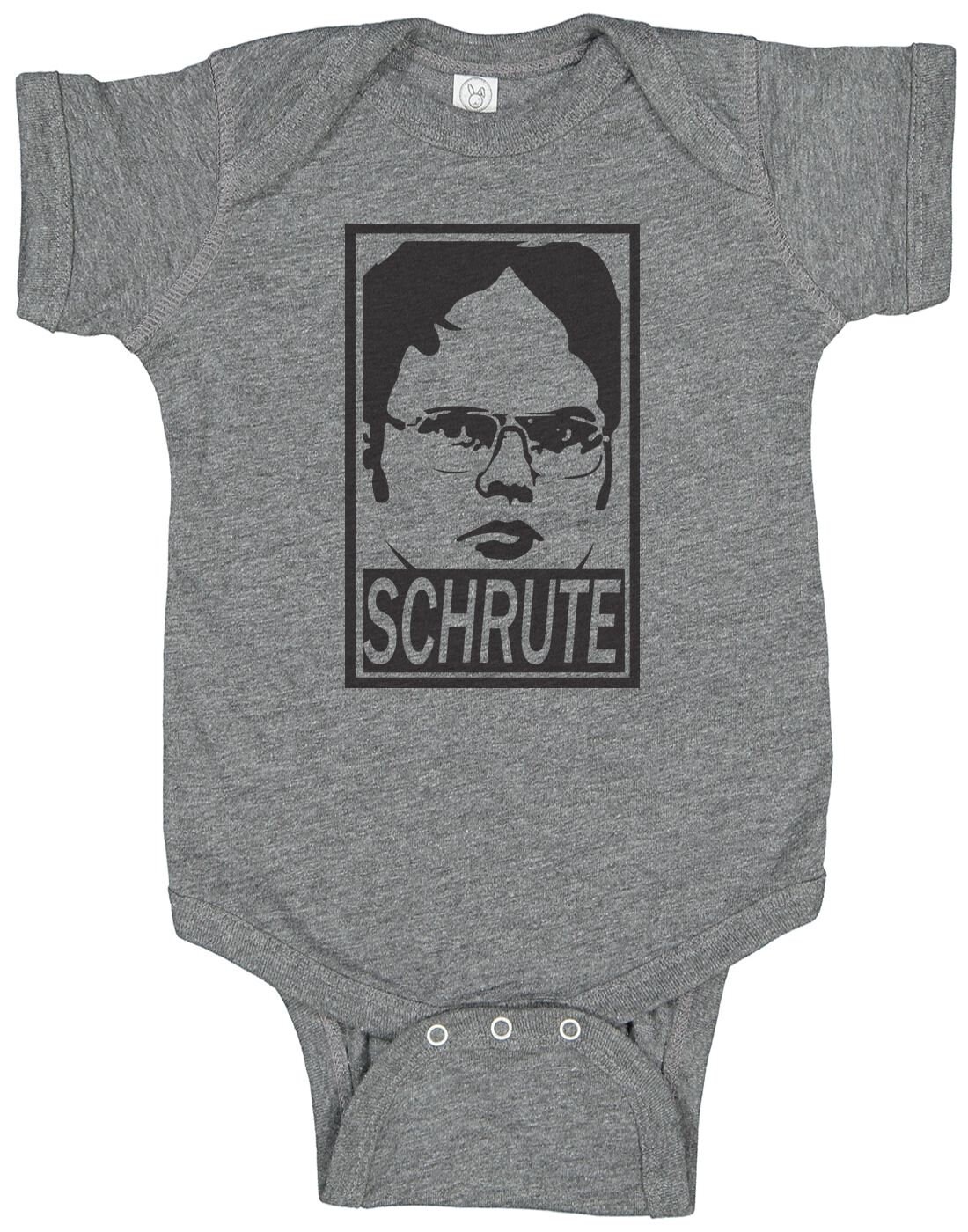 Brain Juice Tees Dwight Schrute Baby One Piece Brain Juice Tees Dwight Schrute Baby One Piece