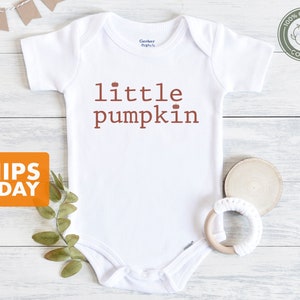 Fall Baby Onesie® Little Pumpkin Baby Onesie® - Organic Cotton Baby ONESIE®