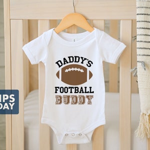 Daddy&#39;s Football Buddy Onesie® - Father&#39;s Day Baby Bodysuit