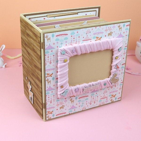 Baby Book Tutorial | Video & PDF Tutorial | Scrapbook Tutorial