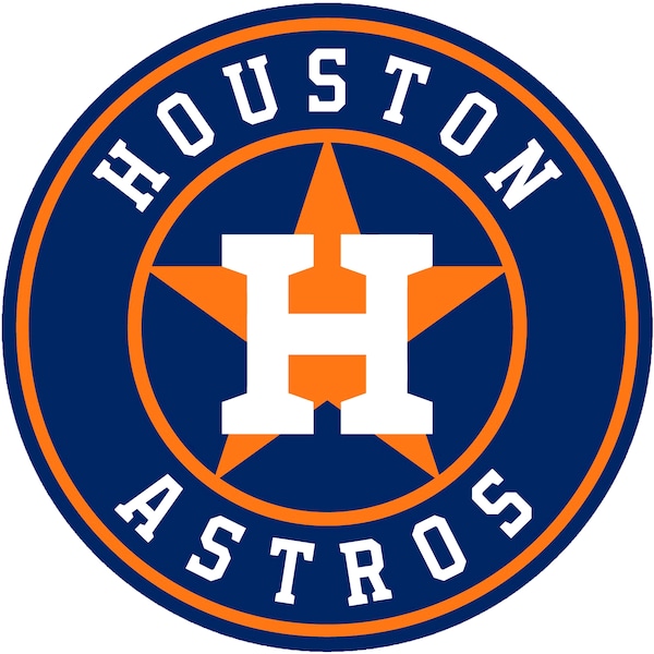 Texas Houston Astros, Houston Baseball, Aluminum Metal Shape Wreath sign Home Decor