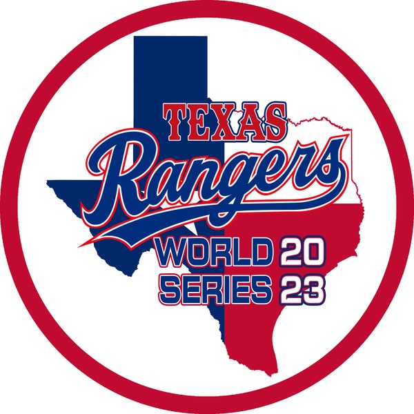 Texas World Series 2023 Champions, Texas Baseball, 2023 World Serie Baseball, Aluminum Metal Shape Wreath sign Home Decor