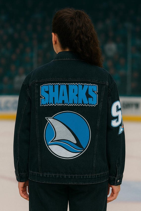 Game Day Outfit – San Jose Sharks Fan Denim Jacket | Sport