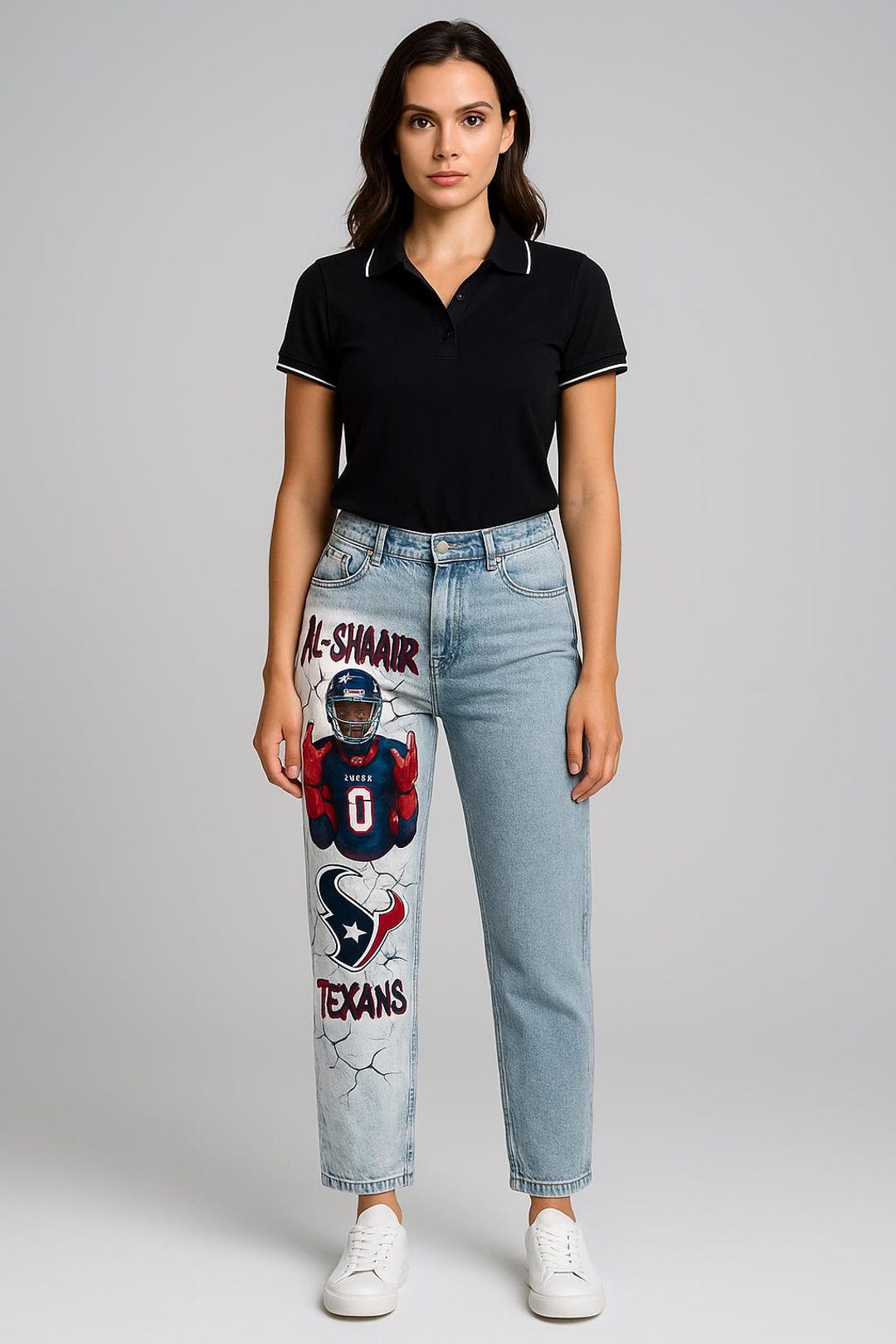 Painted Jersey Pants main image 1