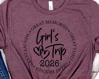 Viaje de chicas 2026, Camisetas para el viaje de chicas, Camisetas para el fin de semana de chicas, Camisetas para el viaje de chicas 2026, Camisetas para el fin de semana de chicas 2026, Camisetas a juego para el viaje de chicas