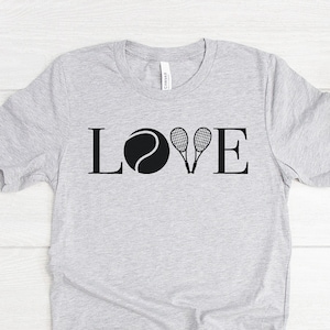 Love Tennis Shirt, Tennis Shirt, Tennis Mom Shirt, Tennis Player Shirt, Tennis Lover T-Shirt, Tennis Fan Gift, Tennis Fan Shirt, Tennis Tee