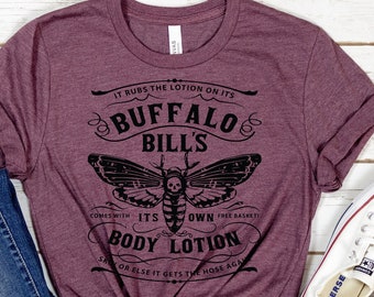 Buffalo Bills Body Lotion, Buffalo Bills Body Lotion Shirt, Buffalo Bills Body Lotion Halloween Shirt, Silcence of the Lambs Shirt