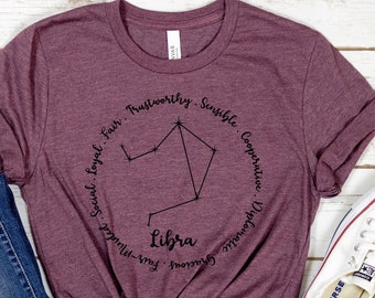 Libra Zodiac Shirt, Libra Shirt, Libra Gift, Gift For Libra, Libra Merch, Libra Apparel, Libra Birthday Gift, Libra T Shirt, Libra Horoscope