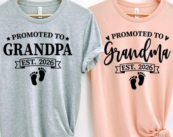 Grandparents Pregnancy Announcement, Pregnancy Announcement Shirts, Baby Announcement Shirts, Grandma Grandpa Shirts, Grandparents Announcem
