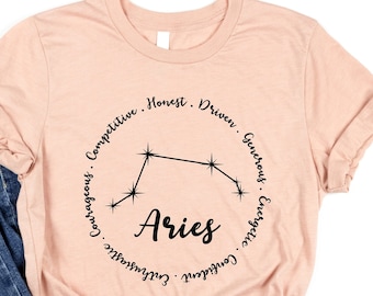 Aries Zodiac Shirt, Aries Shirt, Aries Gift, Gift For Aries, Aries Merch, Aries Apparel, Aries Birthday Gift, Aries T Shirt, Aries Tee