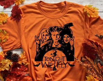 Heute fliegen wir |Hokus Pokus Shirt |Halloween Shirt
