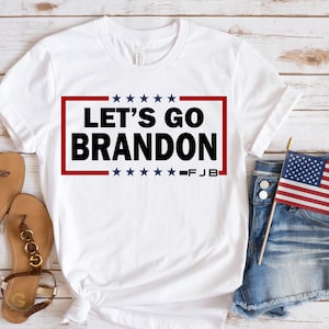 Let&#39;s Go Brandon, Brandon Chant Shirt, Brandon Biden Shirt, Funny Biden Shirt, FJB Tee, Republican Shirt, Republican Gifts, Brandon T-shirt