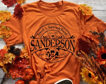 Sanderson Bed And Frühstück, Halloween Shirt, Halloween Geschenke, Halloween Shirts, Halloween Geschenk, Halloween Tshirt, Mädchen Halloween Shirt