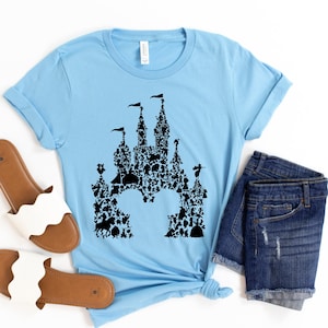 Mickey Castle, Disney Family Shirts, Disney Vacation Shirts, Disney Family Vacation Shirts, Disney Shirts for Girls, Disney, Disney trip