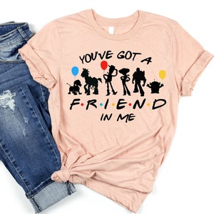 You've Got A Friend In Me, Toy Story Shirt, Toy Story, Disney World Shirt, Disney Family Shirt, Toy Story Family Shirt, Toy Story Shirt Woma