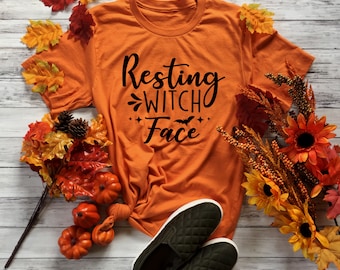 Resting Witch Face, Halloween Shirt, Graphic Tee, Halloween tee, Halloween Lovers Gift, Halloween Gift,