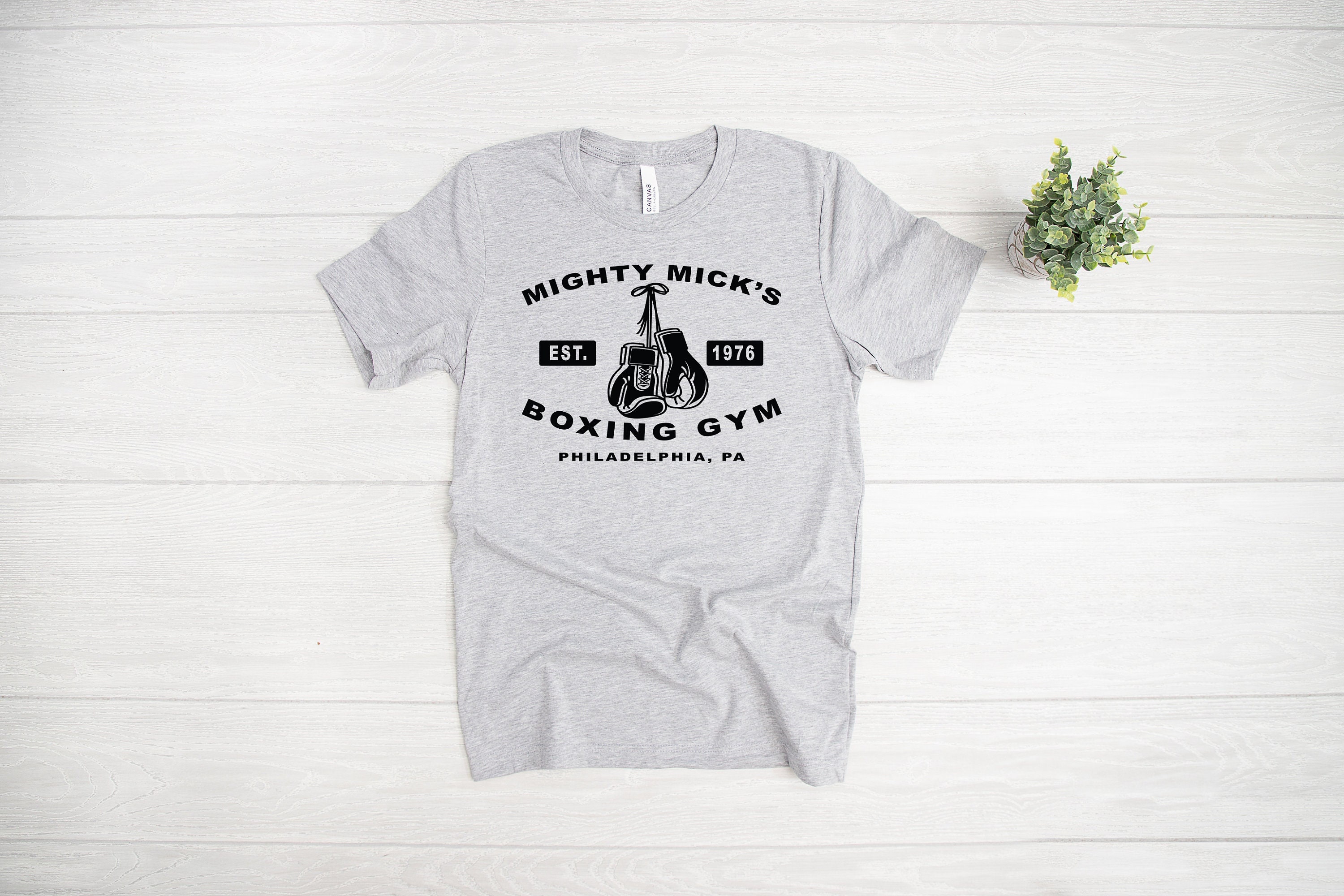 Mighty Mick s Boxing Gym Shirt Rocky Balboa Shirt Boxing Shirt