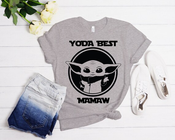 Yoda Best Mamaw, Best Grandmother Shirt, Best Grandma, Best Memaw, Gift for Grandmother, Grandma Gift, Mamaw Gift, Memaw Gift, Grandmother