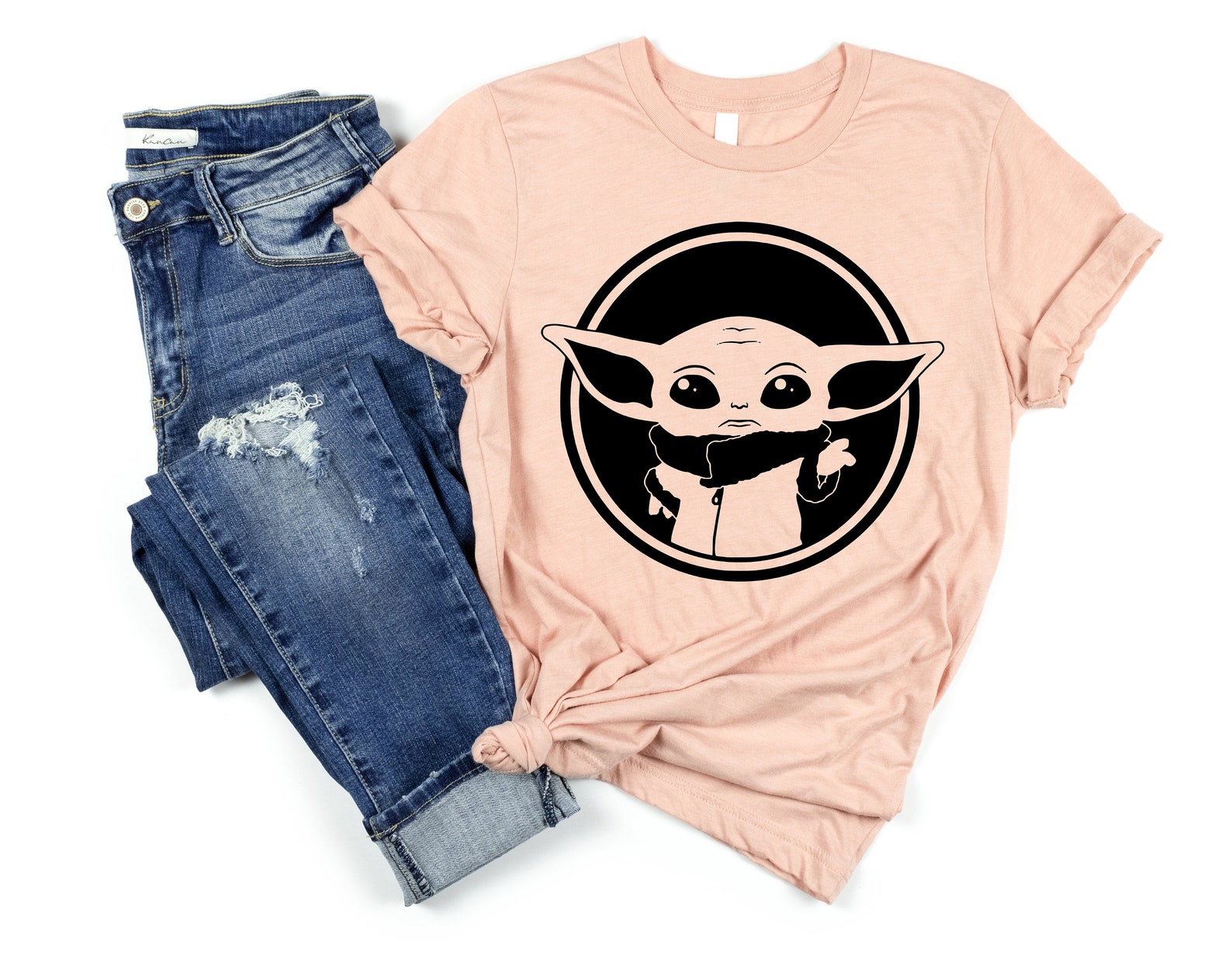 Baby Yoda Star Wars Shirt Baby Yoda Shirt Star Wars Disney Etsy UK