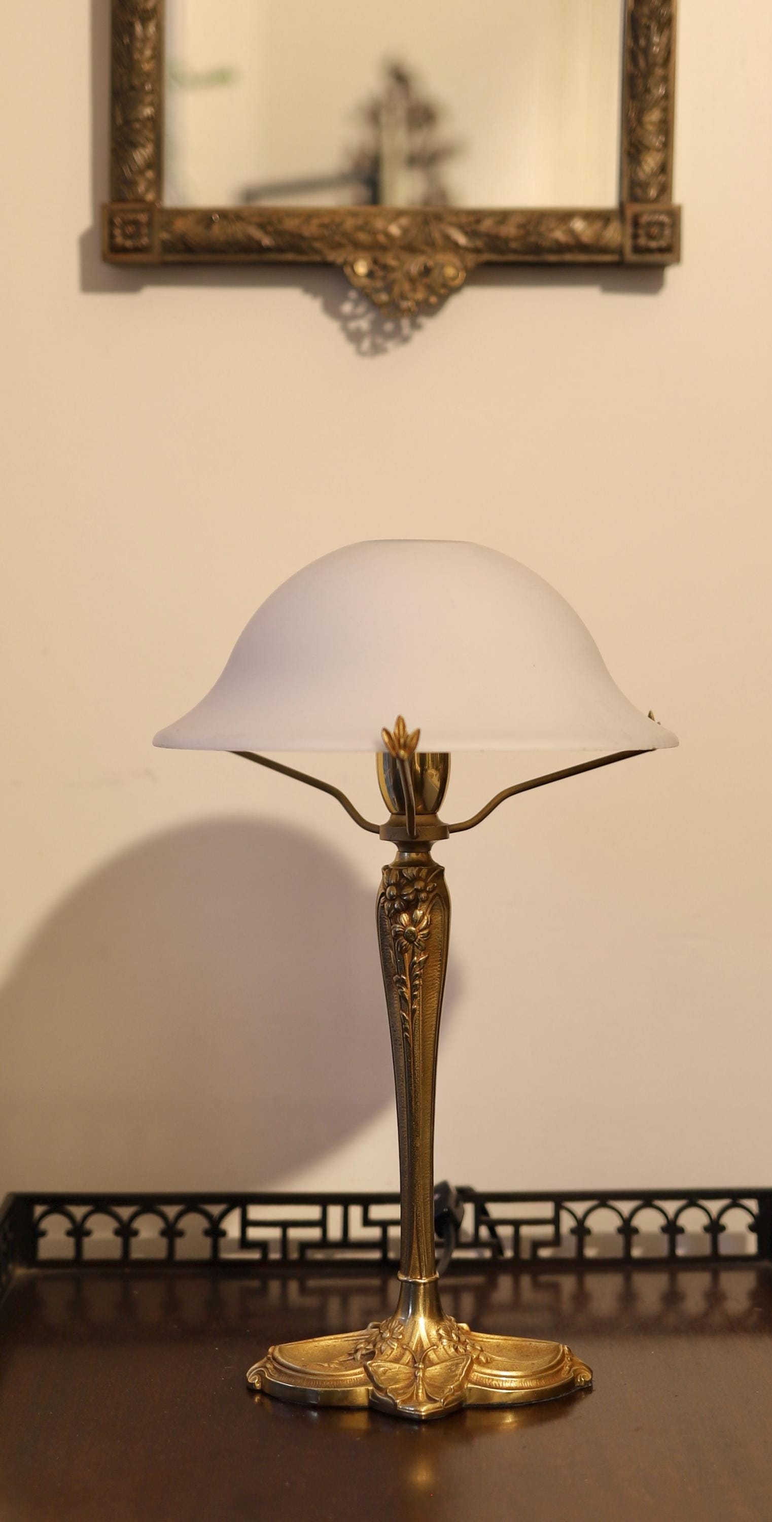 Art nouveau lamp - Etsy 日本
