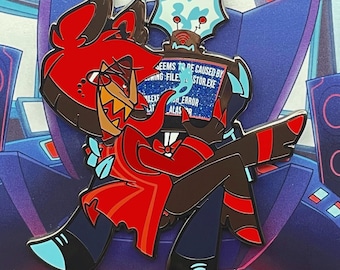 Radiostatic - "¿Beso...?" Pin esmaltado de 3,5"