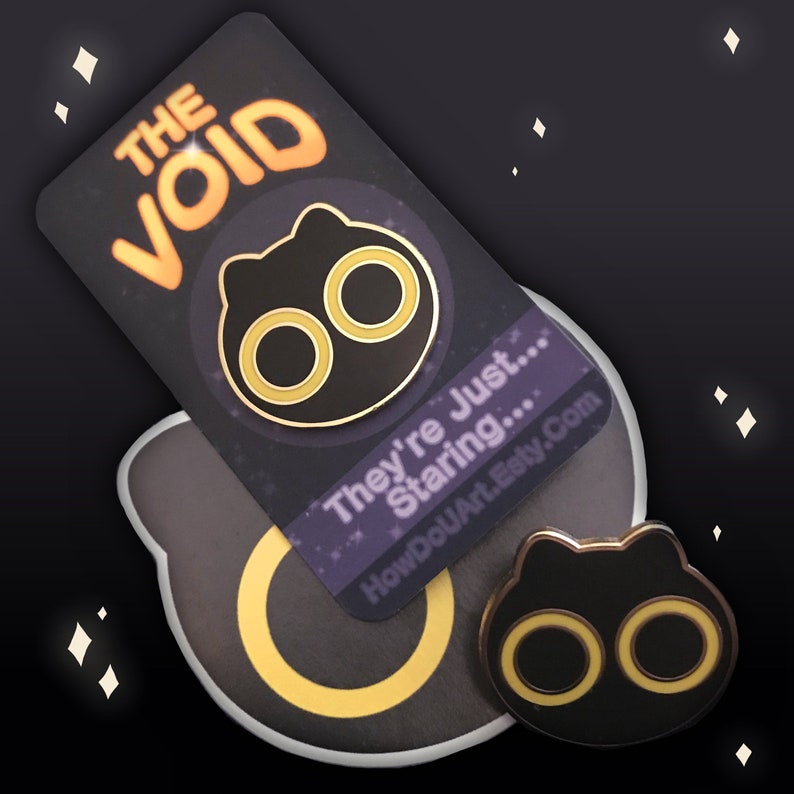 The Void Enamel Pin Etsy