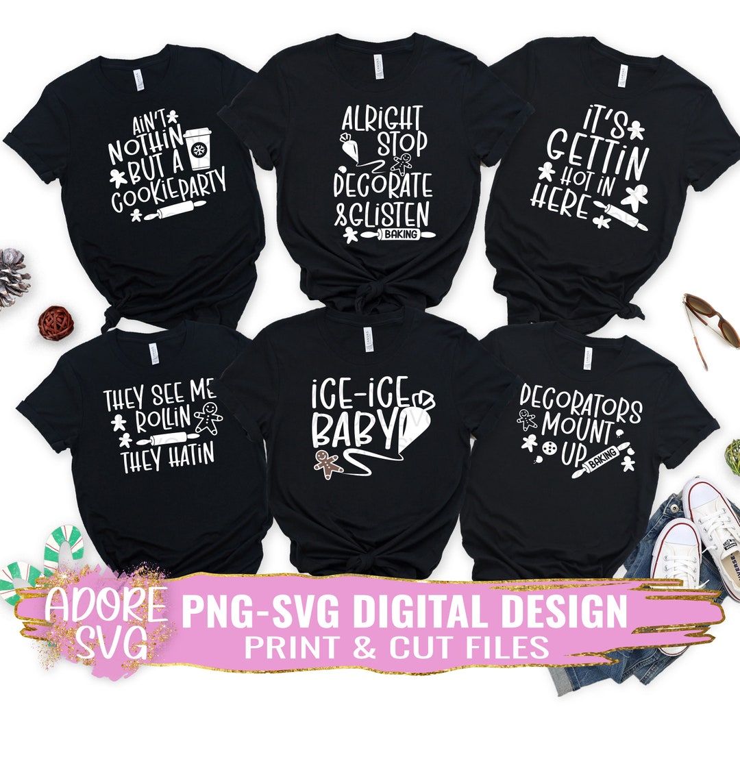 Cookie Crew Bundle Svg, Cookie Crew Svg, Cookie Bundle Svg, Baking Svg