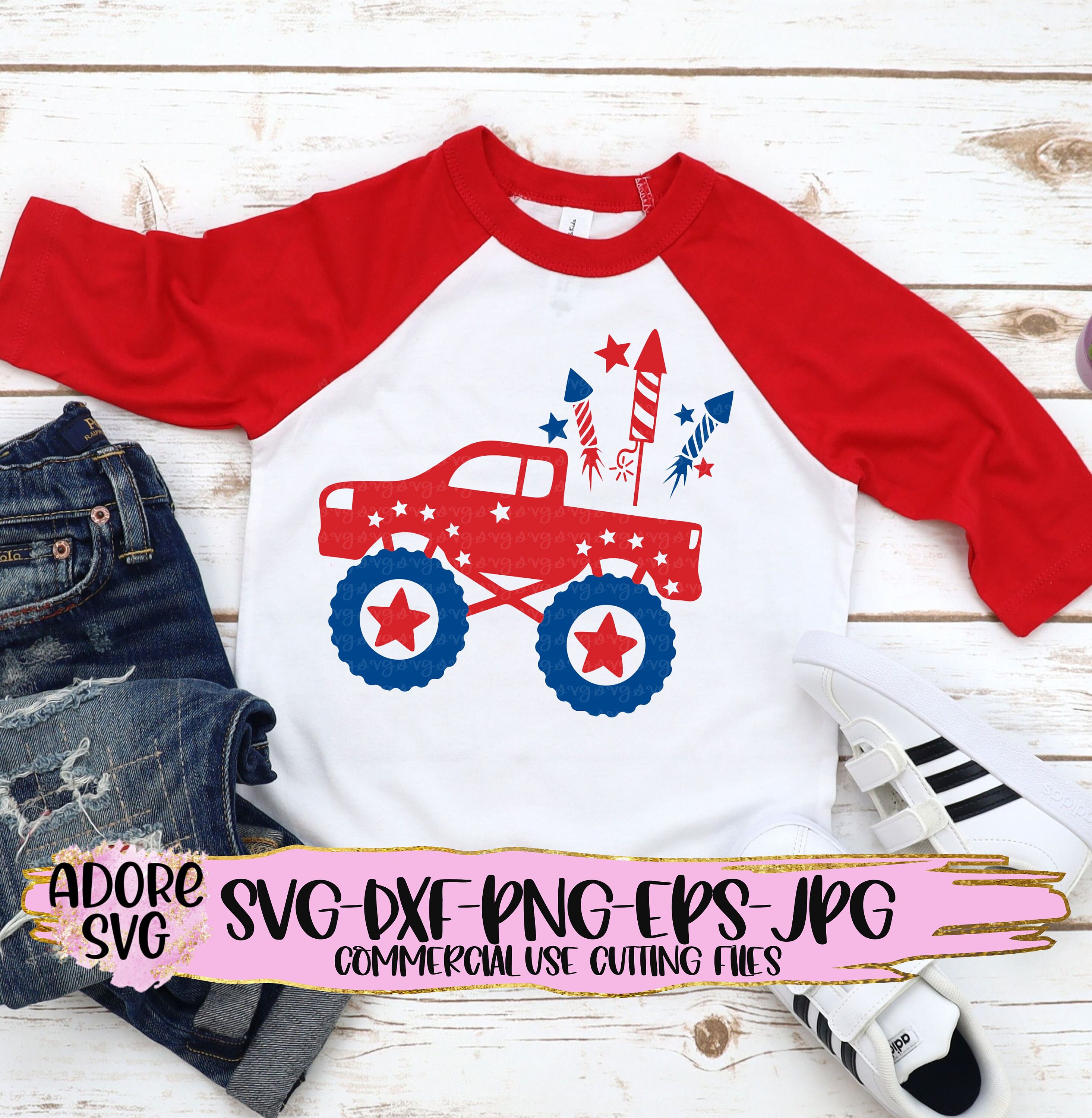 Download Summer Svg Independence Day Svg 4th Of July Svg Patriotic Truck Svg Boy 4th Of July Svg Firework Svg Summer Svg Summer Svg Design