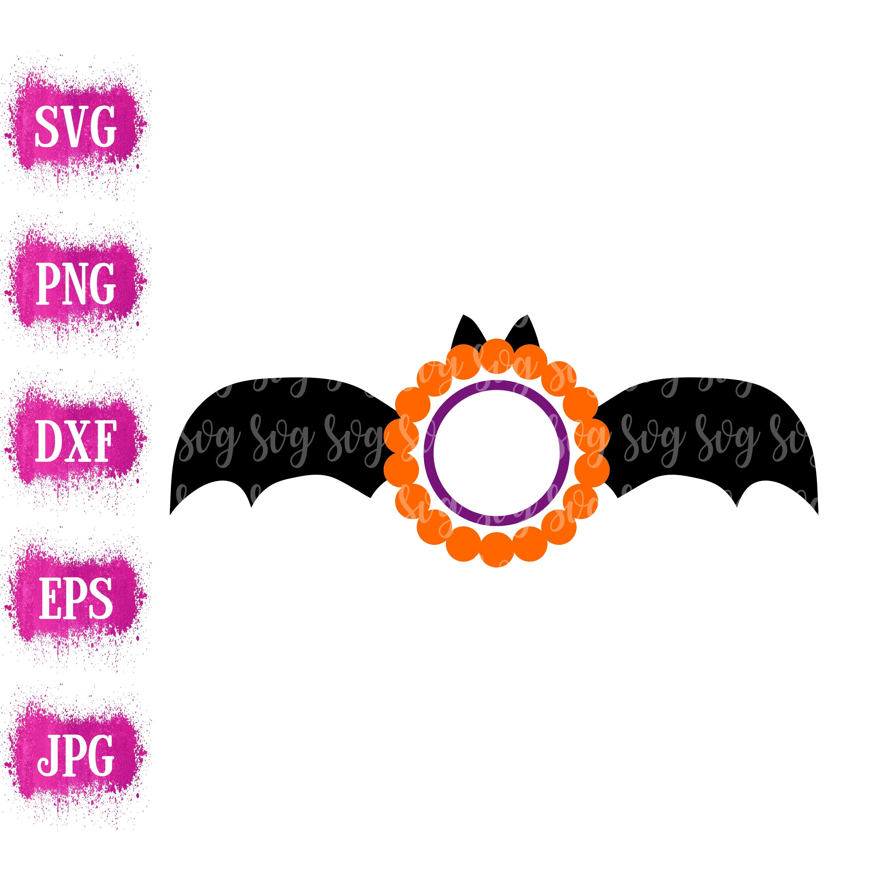 Download Halloween Monogram Svg Halloween Svg Bat Svg Pumpkin Svg Autumn Svg Halloween Svg Designs Halloween Cut File Cricut Svg