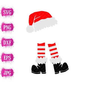Santa monogram Svg, Santa svg, Christmas monogram svg, Christmas SVG, Christmas svg,Christmas svg design, Christmas cut file, clipart image 2