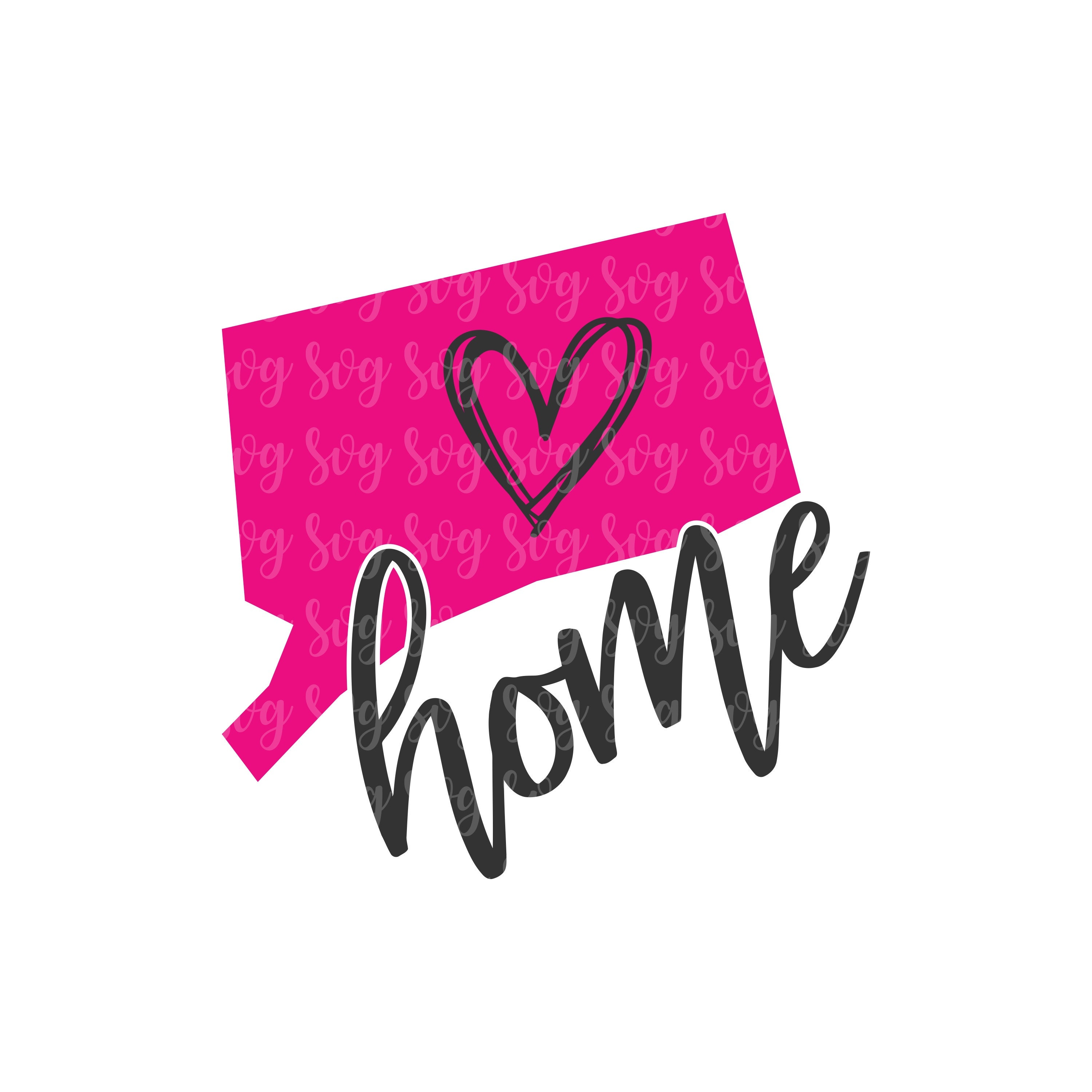 Download Connecticut Svg State Svg Home State Svg Home Svg State Home Svg Cuttable Svg Designs Cuttable Cut File Cricut Svg