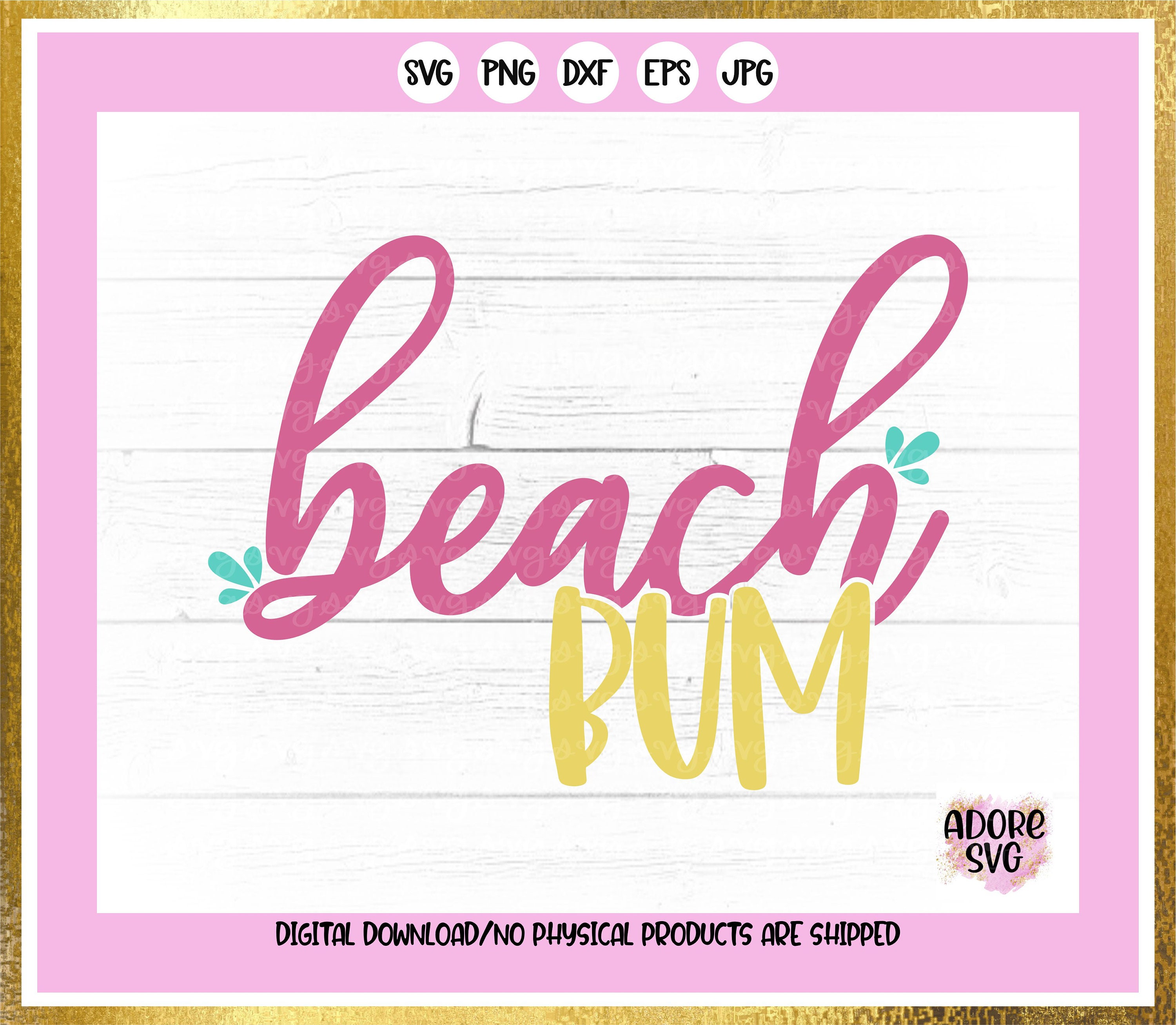 Download Summer Svg Beach Bum Svg Vacation Svg Beachy Svg Beach Svg Summertime Svg Summer Svg Design Summer Cut File Summer Cricut