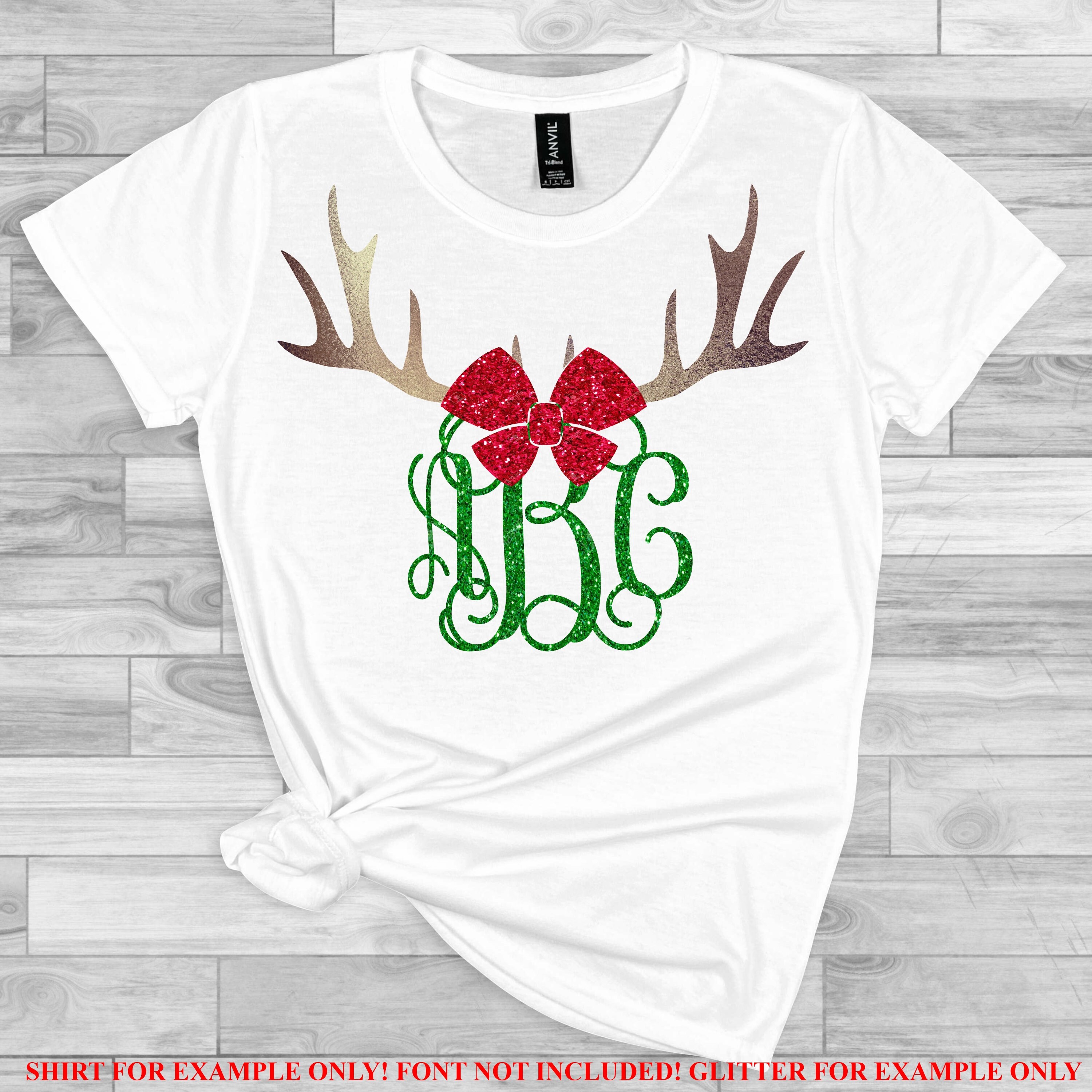 Download antler bow svg, antler svg, antler monogram svg, bow ...