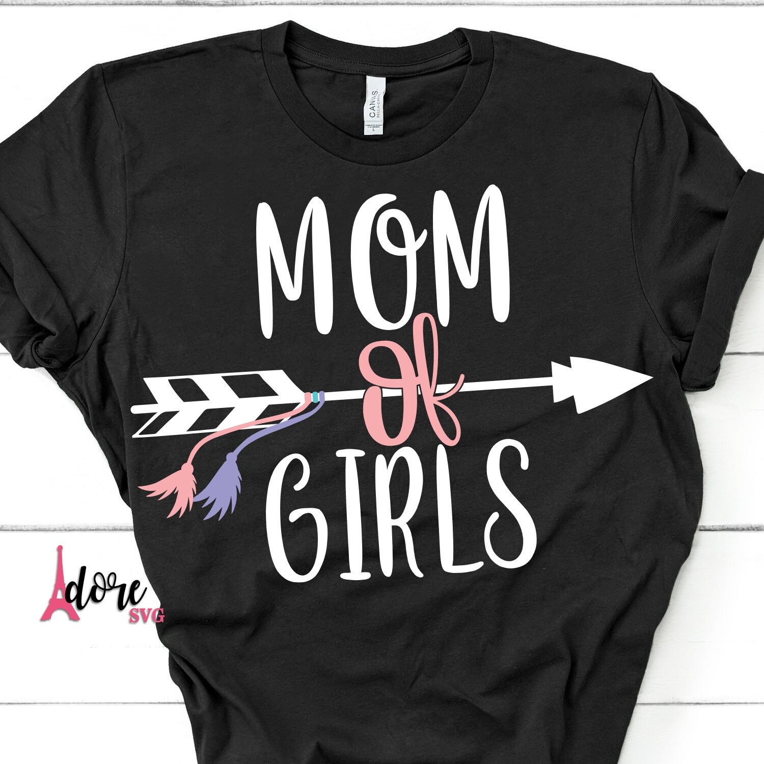 Download Mom Of Girls Svg Mother S Day Mothers Day Svg Happy Mothers Day Svg Mom Svg Cuttable Svg Designs Cuttable Cut File Cricut Svg
