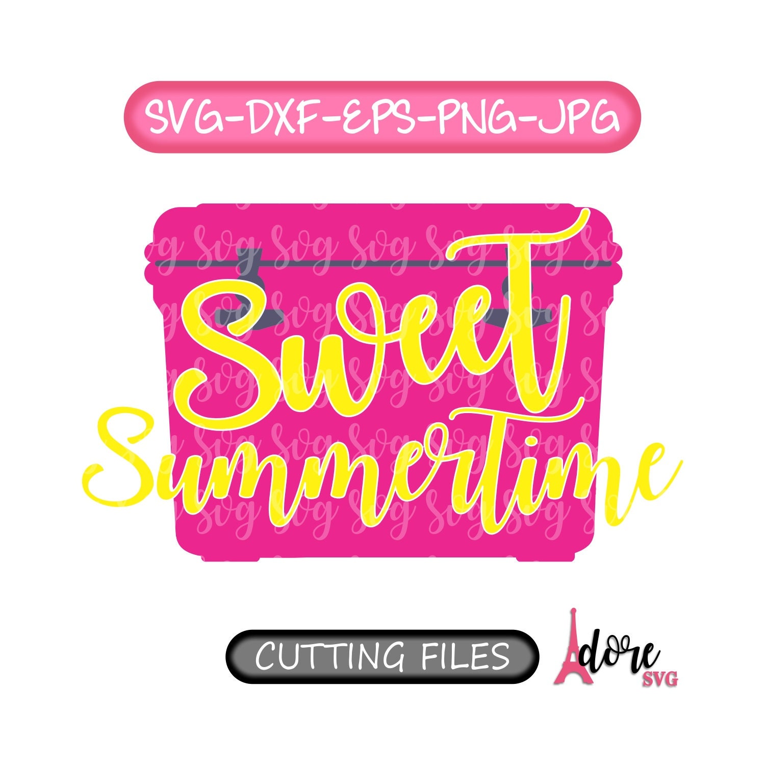 Download Sweet Summertime Svg Cooler Svg Monogram Svg Camping Svg Beach Svg Beach Cooler Svg Southern Svg Yeti Svg Summer Svg Lake Svg Summertime Svg