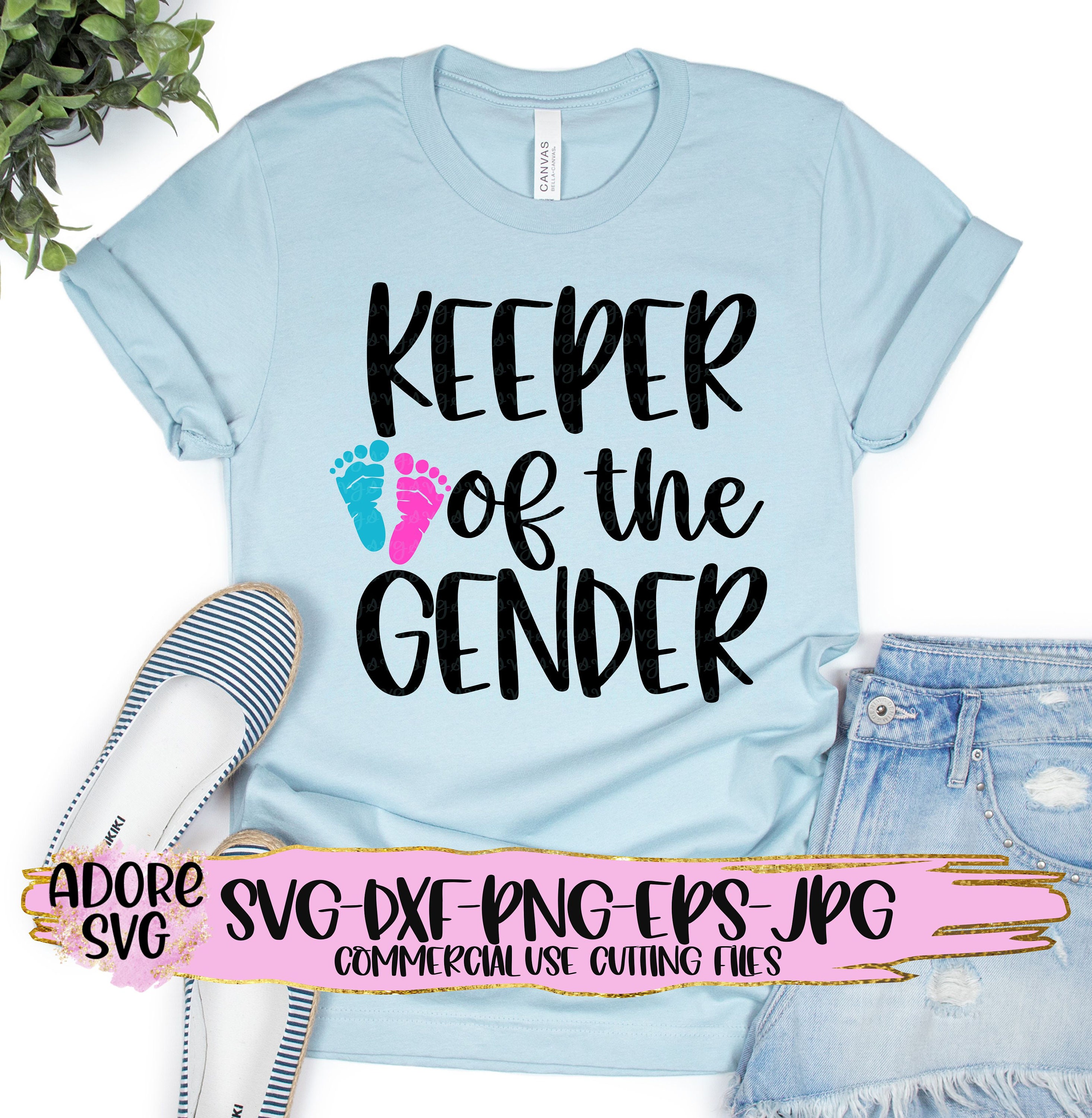 Gender Reveal Svg Keeper of the Gender Svg Gender Reveal - Etsy Hong Kong