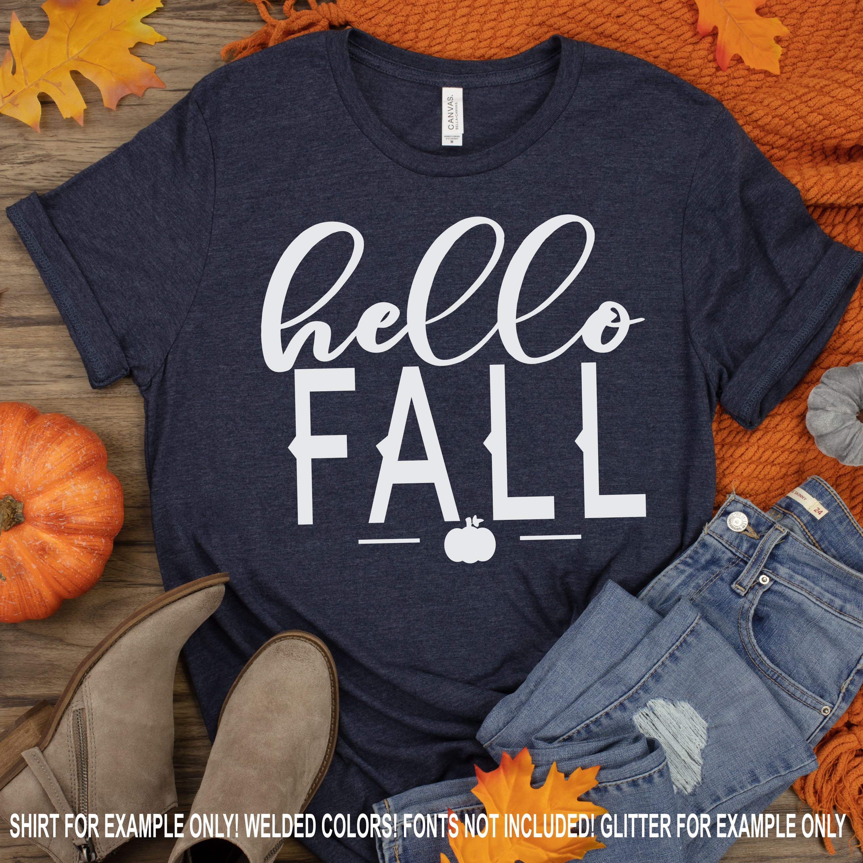 Download Hello Fall Svg Fall Svg Fall Quote Seasons Fall Saying Fall Svg Designs Fall Cut Files Cut Files Cricut Svg Svg For Mobile Mobile Svg SVG, PNG, EPS, DXF File